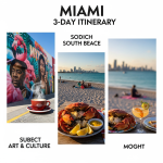 Miami 3-Day Itinerary: Art, Culture & Beach Gems